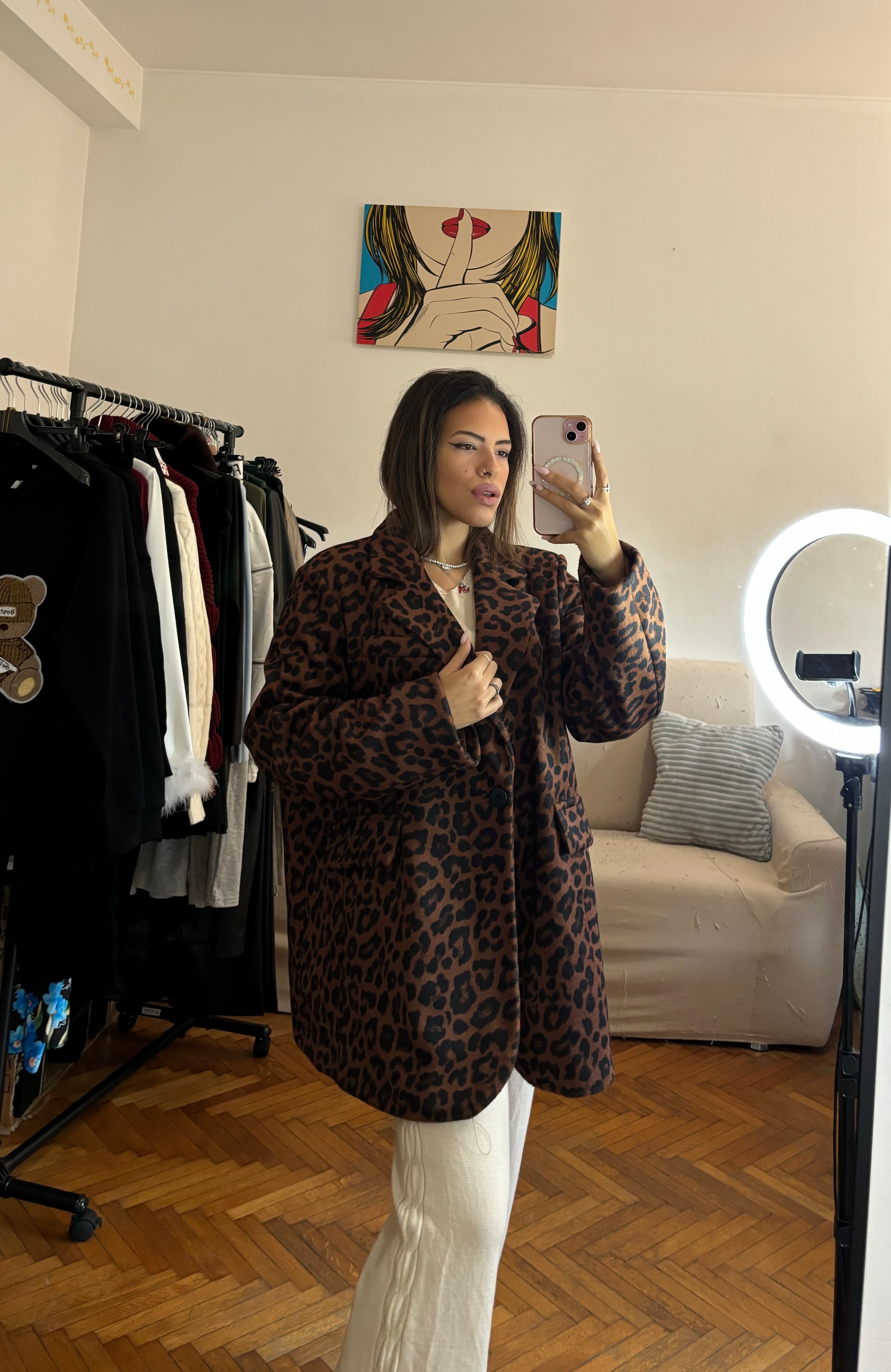 Cappotto animalier