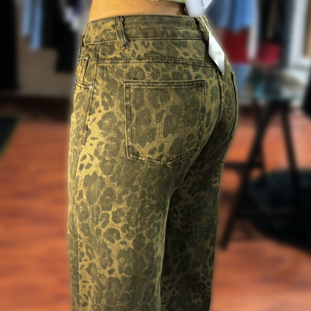 Jeans leopardato - Guardaroba Urbano